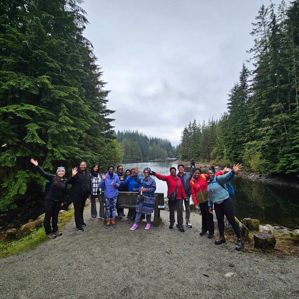 Baobab Black Seniors Explore Lynn Canyon Suspension Bridge & Park