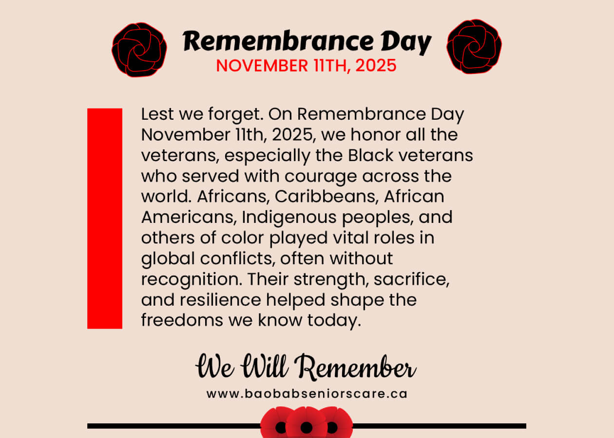 Remembrance Day Message “Lest We Forget”